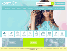 Tablet Screenshot of kontact.pl